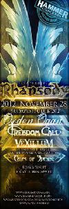 Rhapsody, Freedom Call, Orden Ogan, Vexillum, Tales Of Evening 