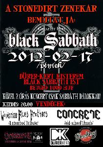 Black Sabbath Est Dürer Kert (régi)
