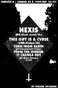 Hexis, This Gift Is A Curse, Hawas, From The Mirror It Crawls Out Szabad az Á