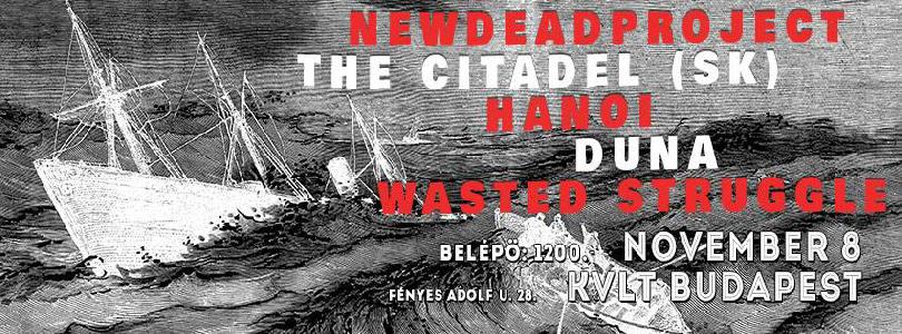 New Dead Project, The Citadel, Hanoi, Duna, Wasted Struggle