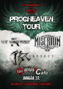 BZ Project, Miserium, We Will Rise Roxxy Music Café