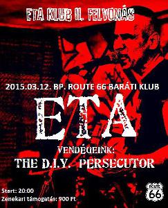 ETA klub: Prosecutor, The D.I.Y., ETA