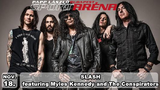 Slash: Featuring Myles Kennedy and The Conspirators Papp László Budapest Sportaréna