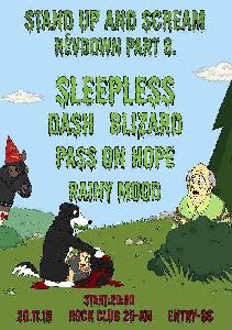 Sleepless, Dash, Pass On Hope, Blizard, Rainy Mood Rock Club 25