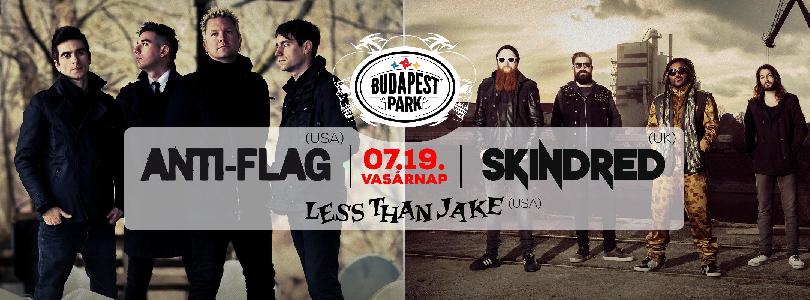Park Update: az Anti-Flag, a Skindred és a Less Than Jake is jön