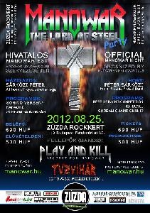 Hivatalos Manowar Est Zúzda Rock Kert