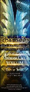 Rhapsody, Freedom Call, Orden Ogan, Vexillum, Tales Of Evening