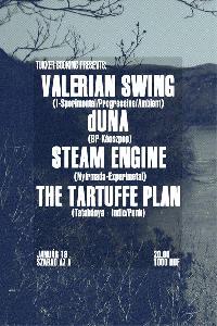 ELMARAD!!! Valerian Swing (I), dUNA, Steam Engine, The Tartuffe Plan Szabad az Á