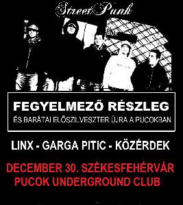 Streetpunk Előszilveszter Pucok Underground Club