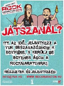Rockmaraton beszavazó show part 1. Yuk (Egybenyitott)