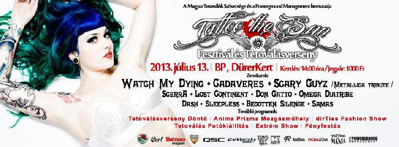 III. Tattoo The Sun Fesztivál és Tetoválásverseny Dürer Kert (régi)