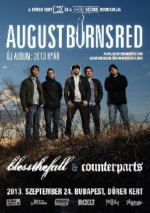 August Burns Red, Blessthefall, Counterparts