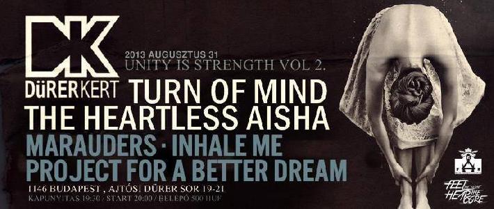 Turn Of Mind, The Heartless Aisha, Marauders, Project For A Better Dream , Inhale Me