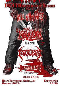 Begotten Silence, Exodikon, Eradication, Kill With Hate