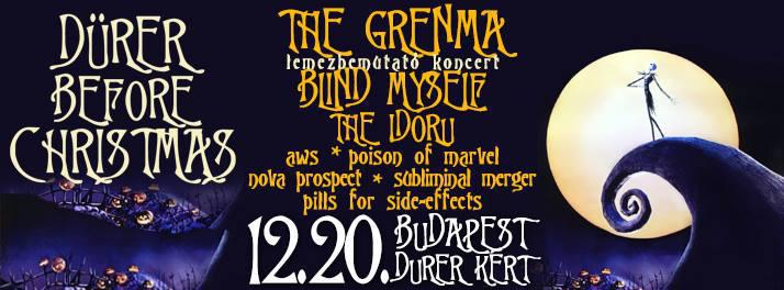 The Grenma, Nova Prospect, Blind Myself, Subliminal Merger, Pills for Side-Effects, AWS, The Idoru, Poison of Marvel Dürer Kert (régi)