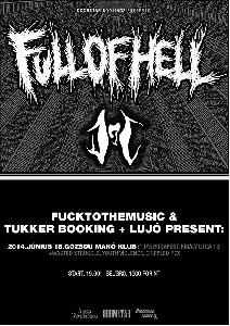 Full Of Hell, D.O.C., Wasted Struggle, Youth Violence, Crippled Fox Gozsdu Manó Klub