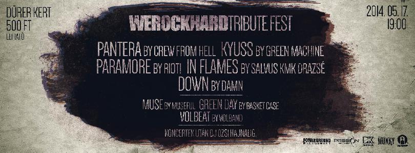 We Rock Hard Tribute Feszt Dürer Kert (régi)