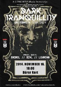 Dark Tranquillity, Amoral, Acyl, Lehmann Project