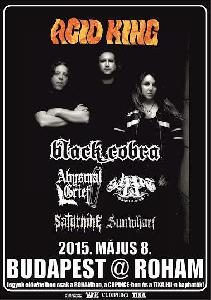 Acid King, Black Cobra, Abysmal Grief, Saturnine, Shapat Terror, Sunwharf