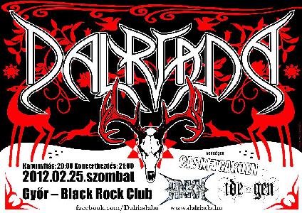 Dalriada, Ankh, Ide- Gen, CasketGarden Black Rock Music Pub (ex-Torock) 