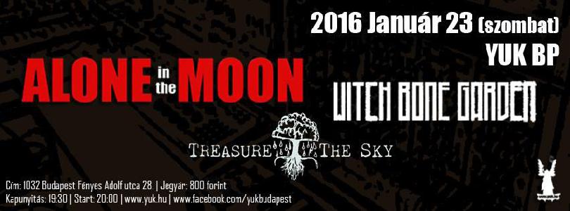 Alone In The Moon, Witch Bone Garden, Treasure The Sky Kék Yuk