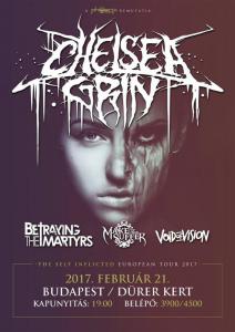 Chelsea Grin, Betraying The Martyrs, Make Them Suffer, Void Of Vision Dürer Kert (régi)