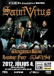 Saint Vitus, Magma Rise, Sunday Fury. Wall Of Sleep