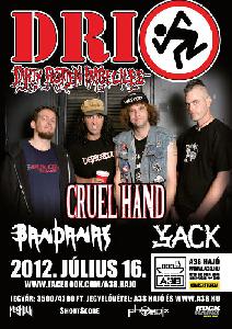 D.R.I., Cruel Hand, Bandanas, Yack A38 Állóhajó