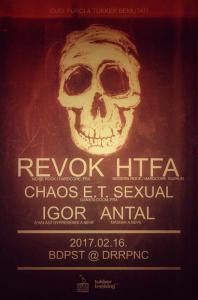 Revok, How To Fall Asleep, Chaos E.T. Sexual, IGOR, ANTAL Drrpnc