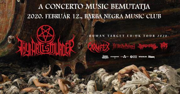 Thy Art Is Murder, Carnifex, Fit For An Autopsy, Rivers Of Nihil Barba Negra Track