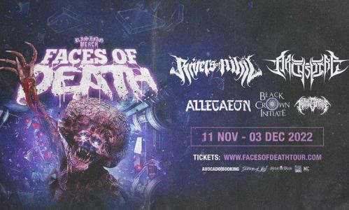 Rivers Of Nihil, Fallujah, Allegaeon, Inferi, Harbinger