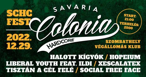 Savaria Colonia Hardcore Fest Végállomás Klub 