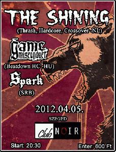 The Shining, Game Misconduct, Spark,  Club Noir