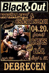 Kowalsky és Csányi Szabi "Black-Out Akusztik