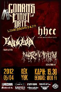 Conan's First Date, Eradication, HHCC, Moratorium Kék Yuk