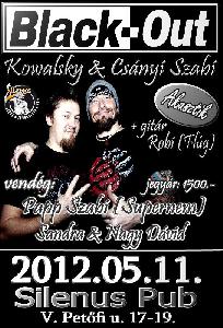 Kowalsky&Csányi Szabi Black-Out akusztik