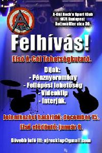 Első A-Cél Tehetségkutató - jelentkezz most!