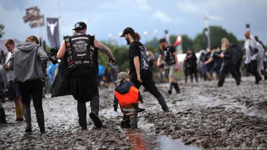 Időjárási káosz az idei Wacken Open Air (W:O:A) fesztiválon