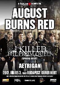 Az August Burns Red az I Killed The Prom Queennel jön!